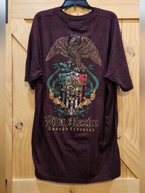NWT | Freedom Ranch Viva Mexico Eagle & Snake Graphic T-Shirt | 3XL